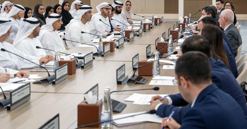 В Абу Даби прошло первое заседание азербайджано эмиратского Комитета по сотрудничеству ФОТО