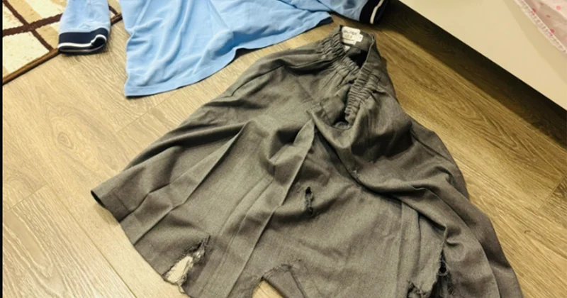 “Məktəb paltarını axşamdan hazırlayırdı, indi kəsib doğrayıb...” Foto