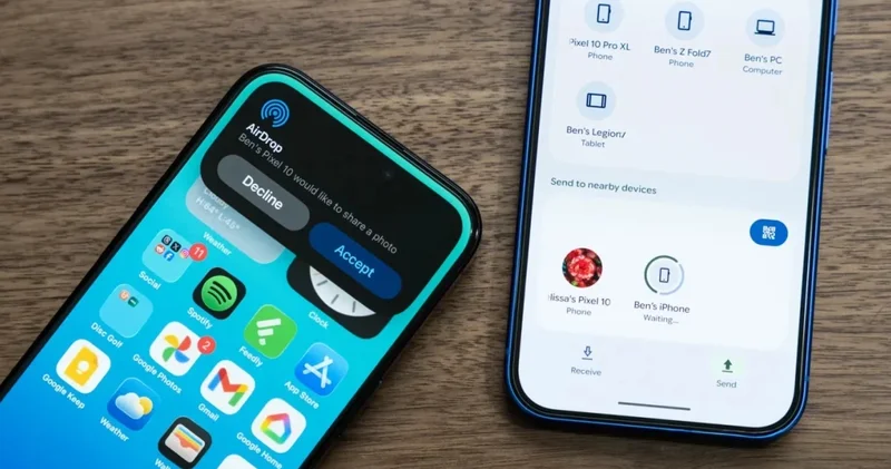 В Pixel 10 обнаружены сбои Wi Fi после добавления AirDrop в Quick Share