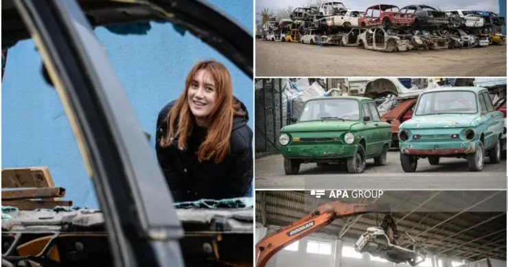 Bakıda avtomobillərin “son dayanacağı”: Utilizasiya meydançasından REPORTAJ