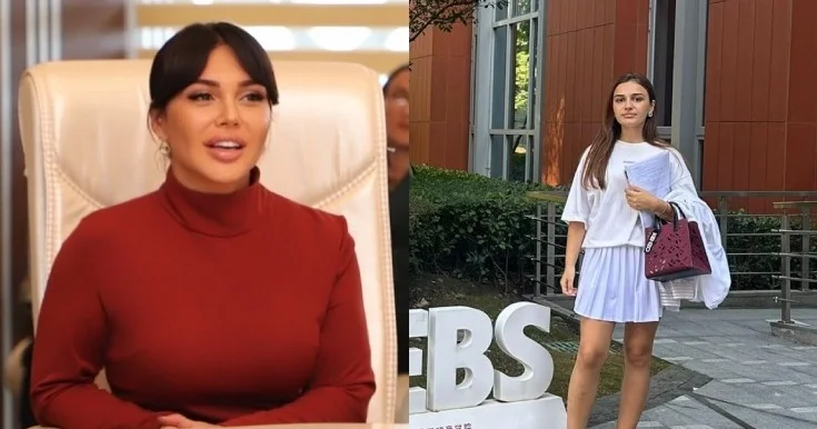 Samirə qızını görmək üçün Şanxaya getdi Foto