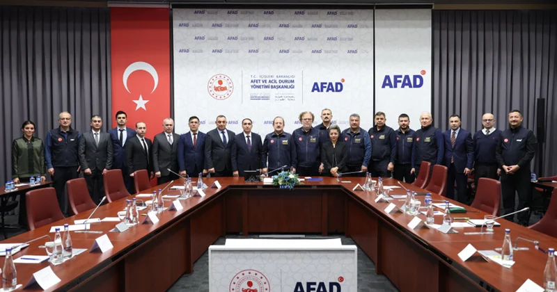 FHN və AFAD nümayəndələri görüşdü Fotolar