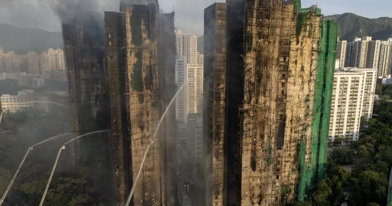 Пожар в Гонконге унес жизни более 90 человек