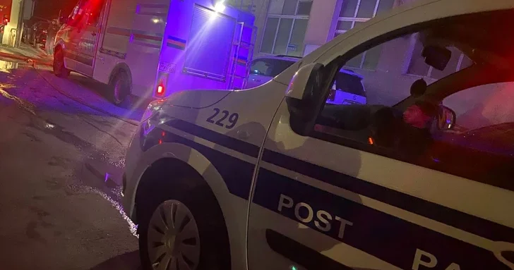 В Наримановском районе Баку вспыхнул пожар
