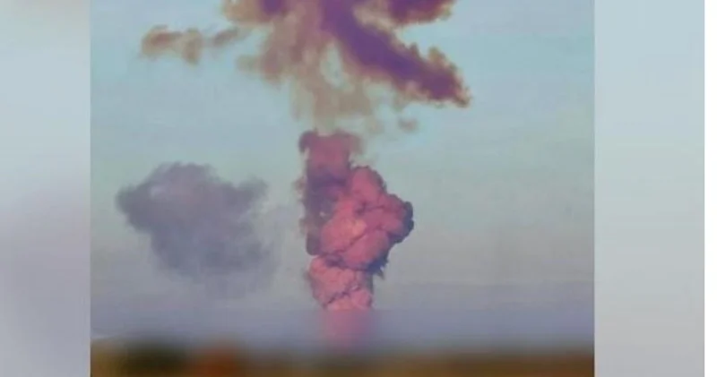 Orenburq yaxınlığındakı raket bazasında partlayış − Anbaan video
