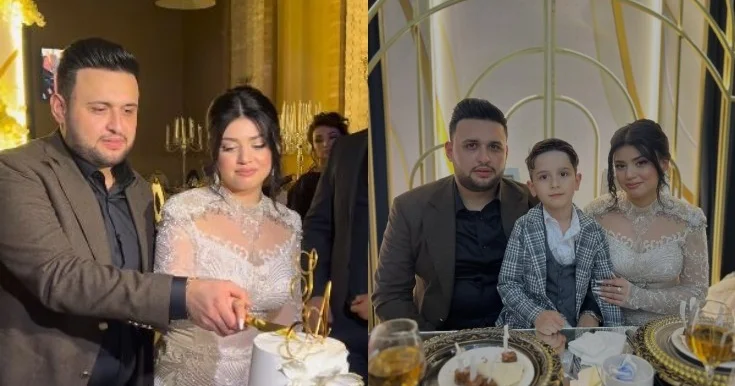 Oğlu nişandan yeni görüntülər paylaşdı