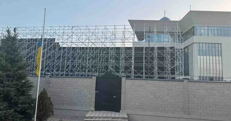 Bişkekdə Ukrayna səfirliyi Putinin səfərindən əvvəl gizlədilib