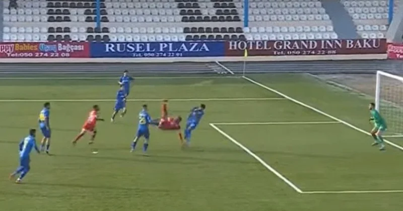 “Zirə”nin futbolçusundan mükəmməl qol Video