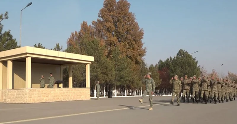 Naxçıvanda hərbi vəzifəlilərlə növbəti təlim toplanışı keçirilib VİDEO