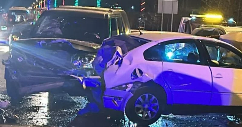 Неисправный автомобиль стал причиной цепной аварии видео