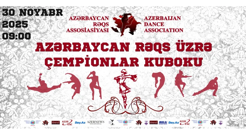 “Azərbaycan Rəqs üzrə Çempionlar Kuboku”nun finalı bu bazar!
