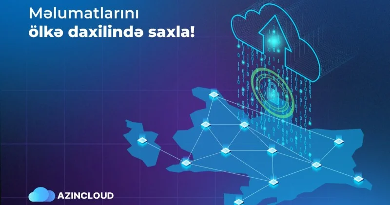 “AZINCLOUD” ilə məlumatlarını ölkə daxilində saxla