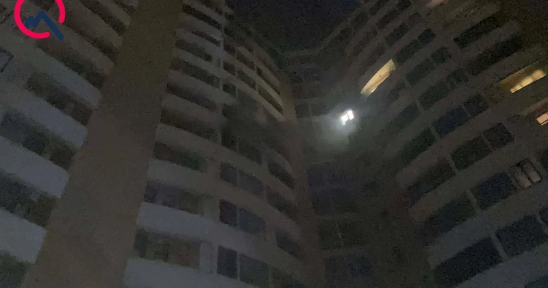 Nərimanovda yaşayış binasında yanğın baş verib Video+Fotolar+Yenilənib