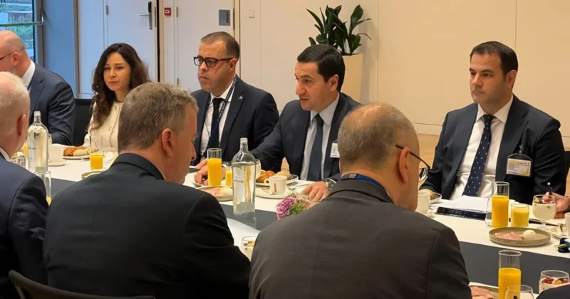 Хикмет Гаджиев провёл встречи в штаб квартире НАТО в Брюсселе ФОТО