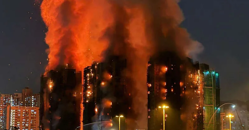 Honkonqdakı yanğından 1 həftə əvvəl xəbərdarlıq edilibmiş...