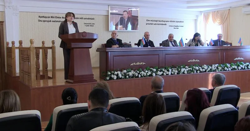 Qərb bölgəsinin bitki aləminin qorunmasına dair Gəncədə respulika elmi konfransı