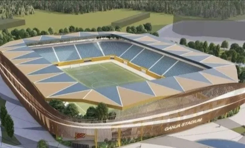 Gəncə şəhər stadionu yenidən qurulur 21.4 milyon sərf olunacaq