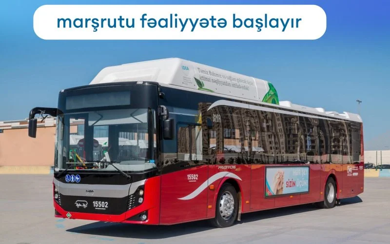 Saray qəsəbəsini “20 Yanvar” metrostansiyası ilə əlaqələndirən yeni marşrut xətti fəaliyyətə başlayır