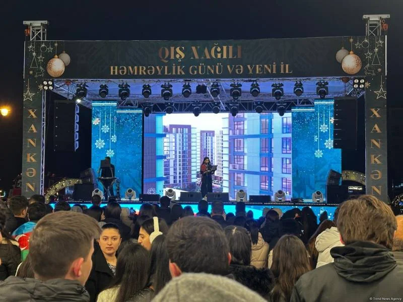 Xankəndidə konsert keçirilib FOTO