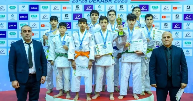 U 14 cüdo üzrə Azərbaycan birinciliyində qaliblər müəyyənləşib FOTO