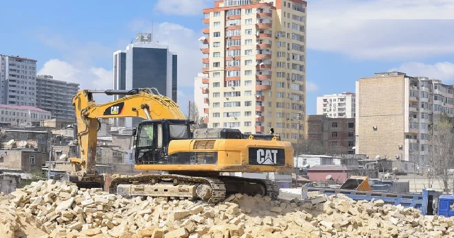 Bakıda plana düşən binaların sökülməsi BU TARİXDƏ yekunlaşacaq VİDEO