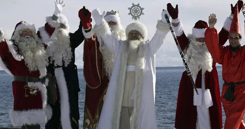 Bizdə Şaxta Baba, bəs onlarda?