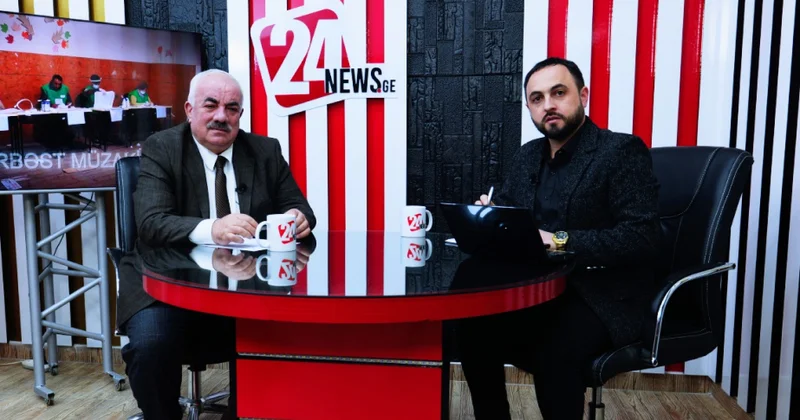 AZƏRTAC ın xüsusi müxbiri Gürcüstanın internet televiziyasında çıxış edib