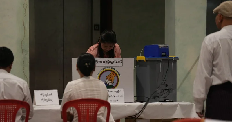 Myanmada ümumi seçkiyə start verildi