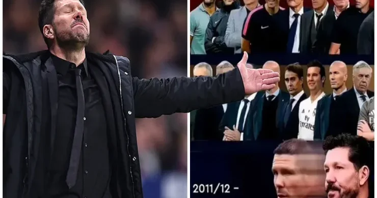 Simeone 14 ildə “Real” və “Barselona”nın 18 məşqçisinə qarşı oynayıb