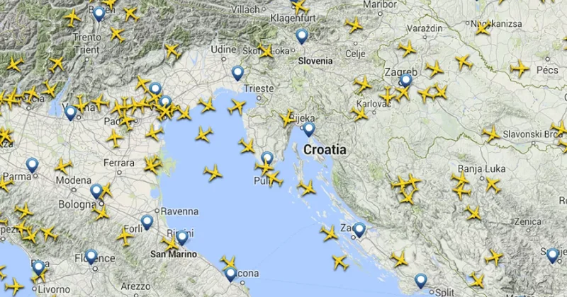 Хорватия планирует самостоятельно контролировать своё воздушное пространство
