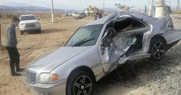 Tərtərdə ağır qəza: yaralılar var