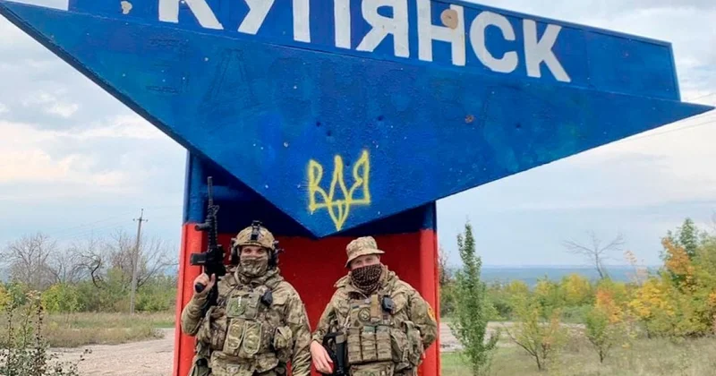 Ukrayna ordusu Kupyanskın böyük hissəsini azad edib