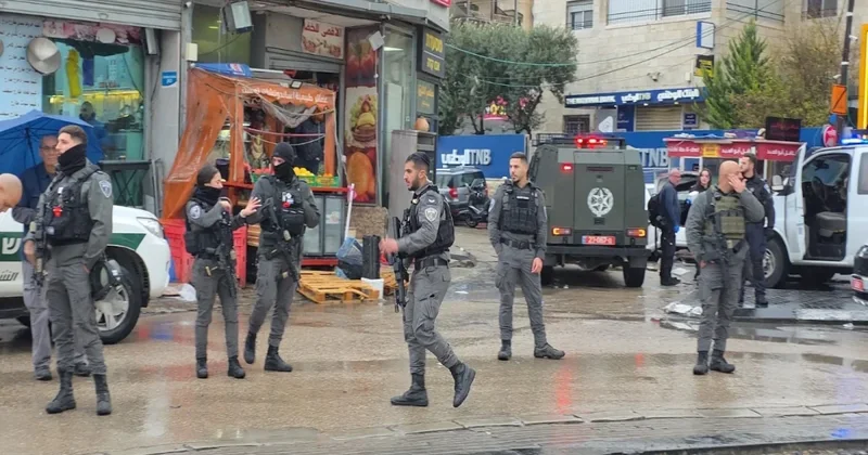 20 yaşlı fələstinli ilə İsrail polisləri arasında insident yaşanıb