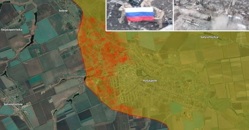 Bild: Российские войска захватили Гуляйполе в Запорожской области