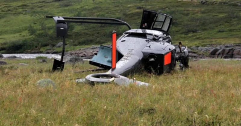 Столкновение вертолeтов в США видео