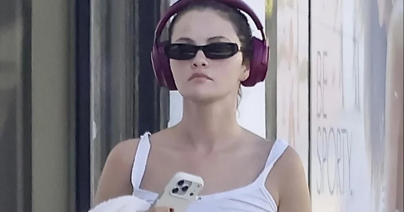 Selena paparazzilərin obyektivində