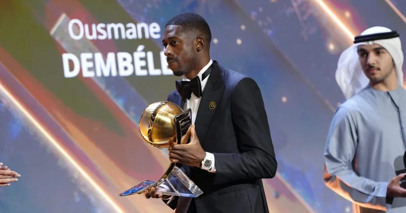 Dembele ilin ən yaxşı kişi futbolçusu seçildi FOTO/VİDEO