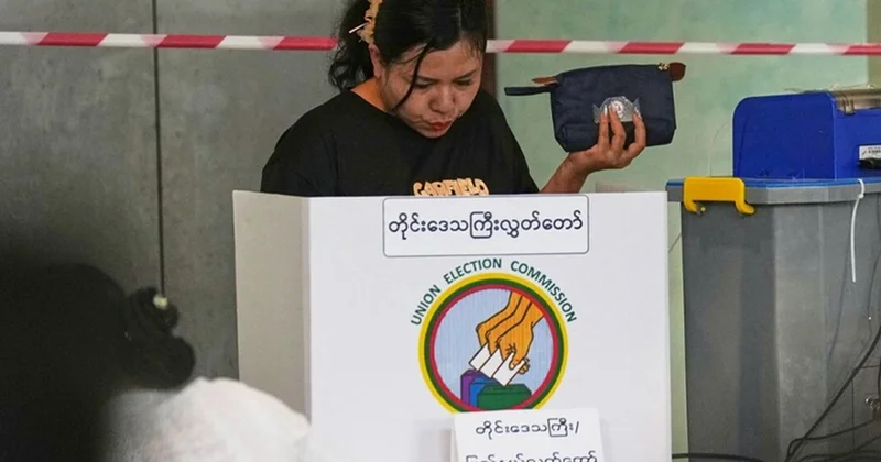 В Мьянме проходят всеобщие выборы
