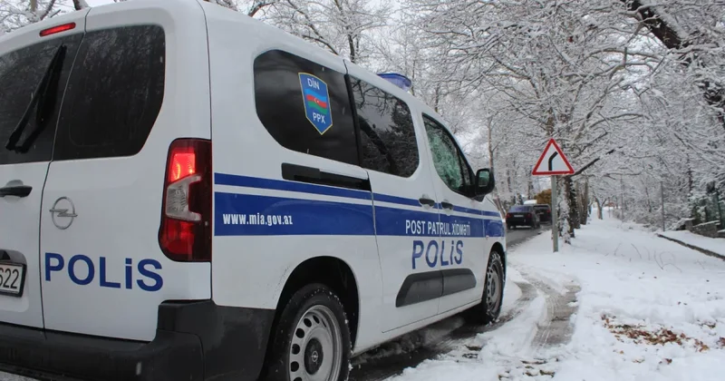 Сотрудники МВД Азербайджана работают в усиленном режиме на фоне нестабильной погоды ФОТО