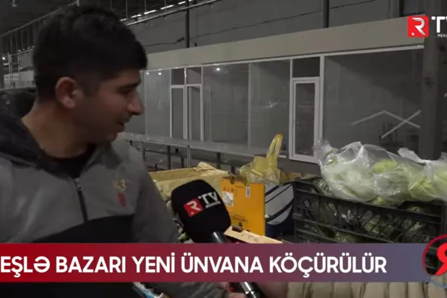 Yeni Keşlə bazarından görüntülər SATICILAR NƏLƏR DANIŞDI?