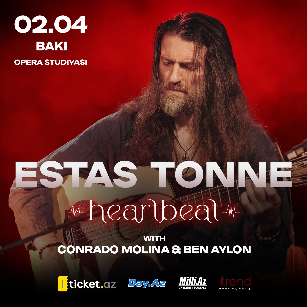 ESTAS TONNE впервые выступит в Азербайджане в рамках международного тура Heartbeat