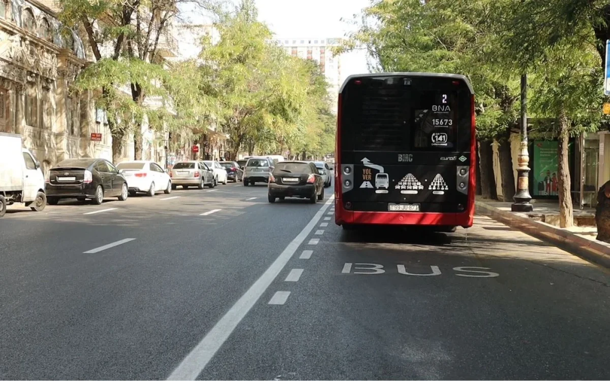 Avtobus zolaqlarının uzunluğu 160 km ə çatdırılacaq