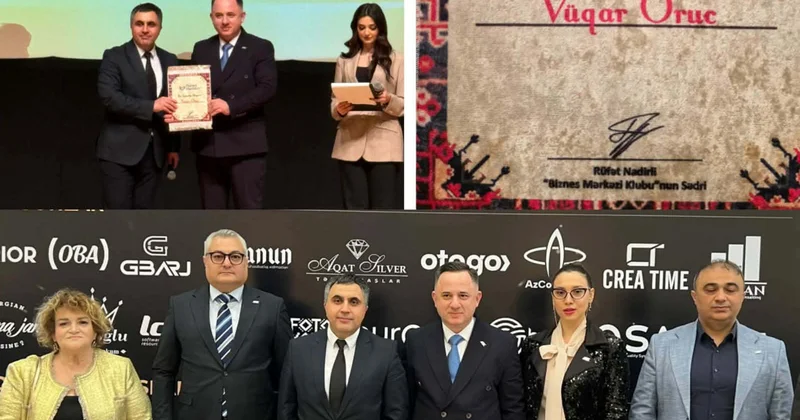 Vüqar Oruc “İlin iqtisadçı eksperti” mükafatına layiq görüldü