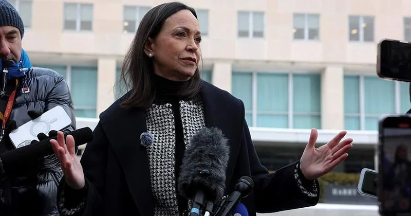 В США выразили обеспокоенность возвращением Мачадо в Венесуэлу