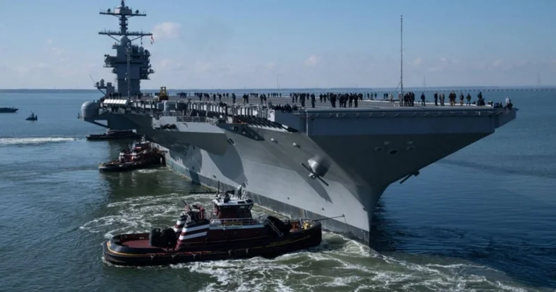 Dünyanın ən güclü gəmisini suya buraxıblar