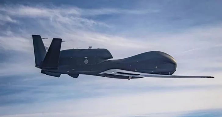 Над нейтральными водами около границы Ирана замечен БПЛА разведчик США