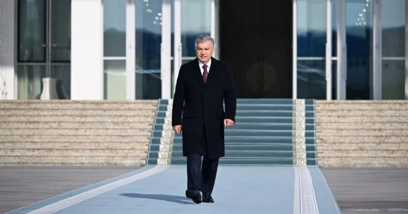 Şavkat Mirziyoyev Türkiyəyə rəsmi səfərə gedib