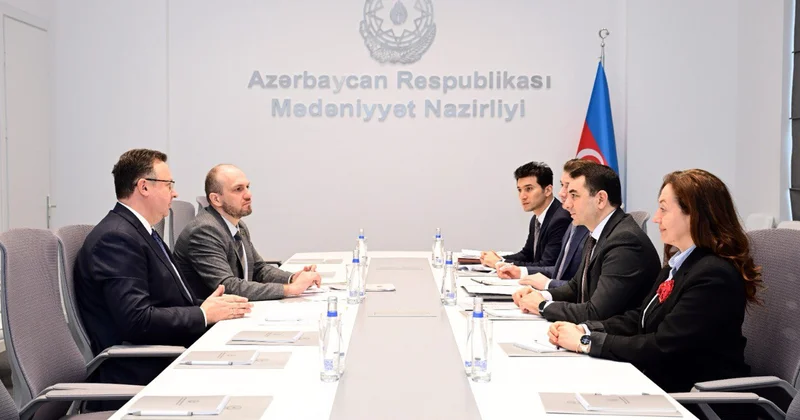 Azərbaycan Belarus mədəni əməkdaşlığı müzakirə olundu FOTO