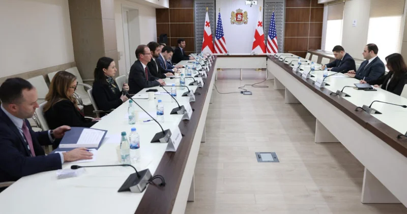 Gürcüstan ABŞ münasibətlərinin yenidən qurulması məsələləri müzakirə olunub