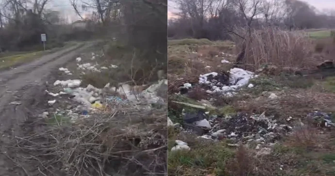 Yerli turistlər meşə zonasını zibilxanaya çevirib; sakinlər narazıdır ŞİKAYƏT VİDEO